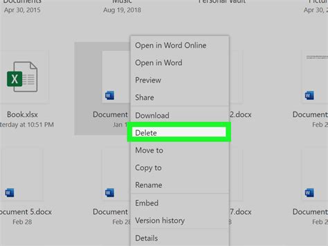 How to Delete a Word Document in Office 365: A Step.